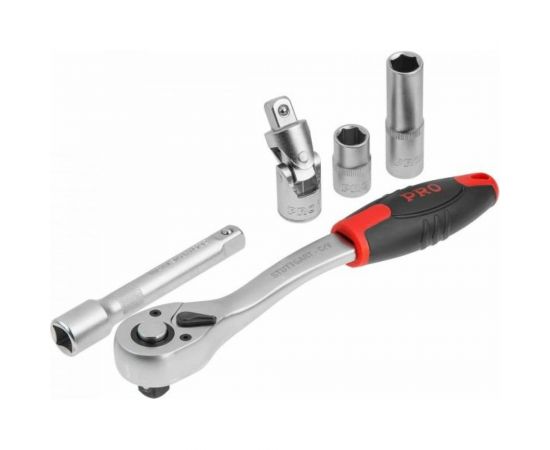 Набор инструментов STARTUL 1/4 , 1/2 6 граней 94 предмета PRO Stuttgart PRO-094S – изображение 4