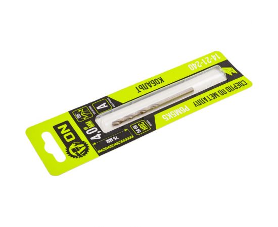 Сверло по металлу Р6М5К5 Кобальт 4x75 мм On 14-21-240 – изображение 4