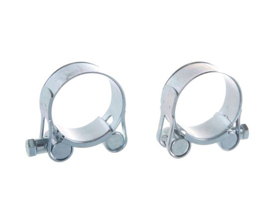 Металлические хомуты СИБРТЕХ, силовые, 36-39мм, ширина 20мм, шарнирный, W1, 2шт 47523 – изображение 4