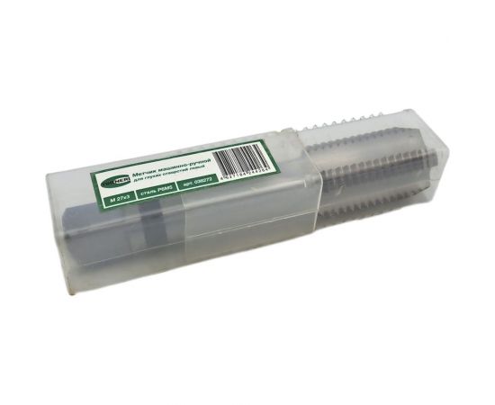 Машинно-ручной метчик TORNERI М27х3 Р6М5 для глухих отверстий, левый 038272 – изображение 5