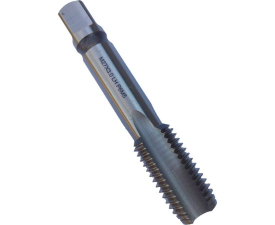 Машинно-ручной метчик TORNERI М27х3 Р6М5 для глухих отверстий, левый 038272 – изображение 6
