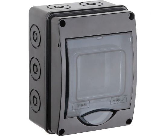 Щиток для открытой проводки Рувинил Тусо на 3 модуля с вертикальной дверцей 160x120x91 мм 69003Ч 