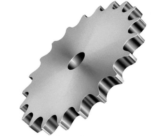 Звездочка без ступицы под расточку ISKRA для цепи 08B-1, Z=10, 1/2"" x 5/16"" CS09010 (PHS 08B-1A10) 