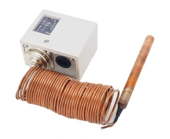 Капиллярный термостат (защита от замерзания) T15 (-15-15?) с капиллярной трубкой 5 м TECHNO 990330 