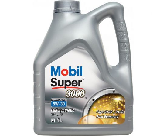 Моторное масло MOBIL SUPER 3000x1F-FE 5W-30 4L 151527 