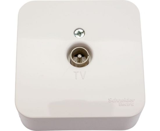 ТВ коннектор Schneider Electric BLANCA, О/У, белый BLNTA000011 