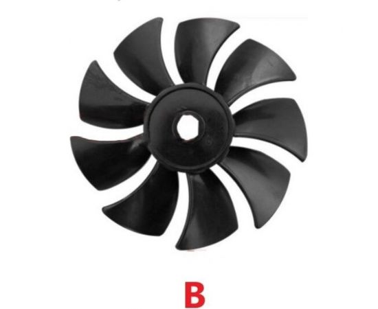 Крыльчатка вентилятора охлаждения для компрессора B 1.4 кВт Pegas pneumatic 6737 