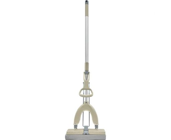 Самоотжимная швабра-бабочка Boomjoy с прямоугольной ПВА-губкой 27.5 см F-41 