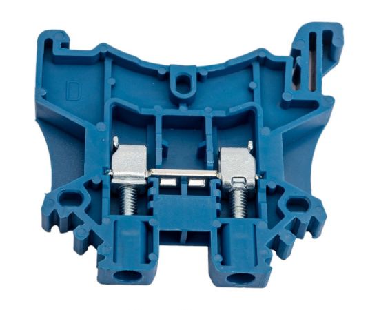 Клемма на дин-рейку Degson 2.5 кв.мм, винтовая, синяя, 100 штук DC2.5-01P-12-00Z(H) 
