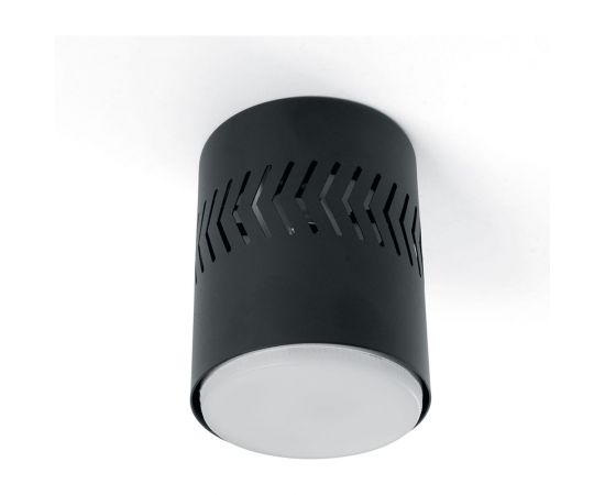 Светильник для натяжных потолков Feron HL352 12W, 230V, GX53 и подсветка 1W, 4000K, черный, 41458 