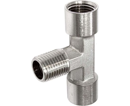 Фитинг тройник T 1/4внутр-1/4нар -1/4внутр PI TOOLS 0632 