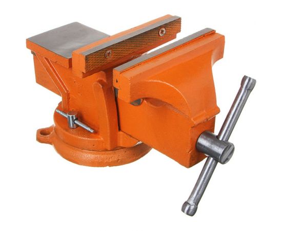 Слесарные тиски ЕРМАК с поворотным механизмом, 200 мм 668-017 
