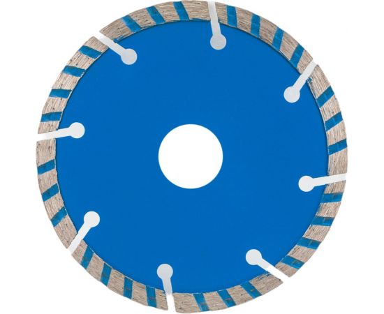 Диск алмазный сегментированный Турбо по бетону/граниту "Эконом" 115x22.23x7 мм Makita D-41420 – изображение 2