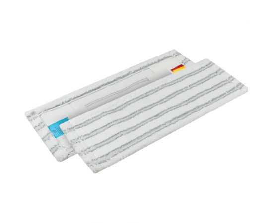 Плоский моп NV микрофибра, 40 см, жесткий абразив, крепление карман и ухо MFHA-M-40/C – изображение 2