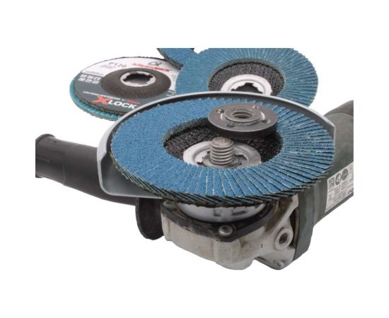 Круг лепестковый торцевой КЛТ Р120, 125 мм, конический Альфадиск 5283 – изображение 2