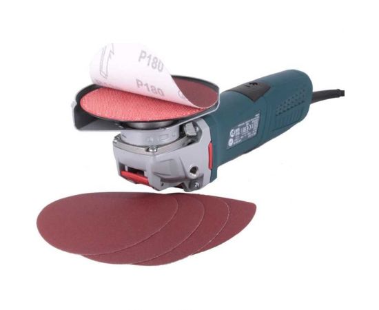 Набор шлифовальных кругов на липучке Р180, 5 шт Альфадиск 5344 – изображение 3