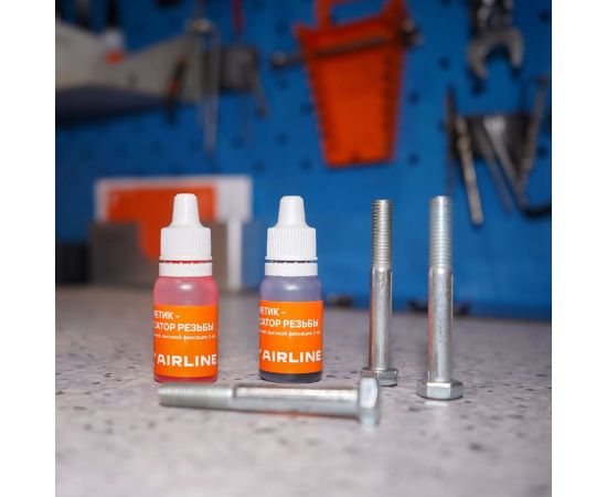 Неразъемный термостойкий герметик-фиксатор резьбы Airline +250С, 6 мл. AG-AF-03 – изображение 3