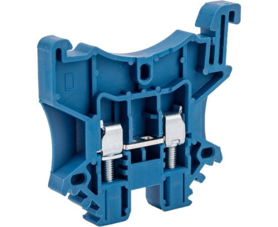 Клемма на дин-рейку Degson 2.5 кв.мм, винтовая, синяя, 100 штук DC2.5-01P-12-00Z(H) – изображение 3
