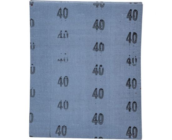 Бумага наждачная на тканевой основе 230х280 мм, Р40, 10 шт TOOLAS 00002914 – изображение 3