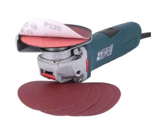 Набор шлифовальных кругов на липучке Р320, 5 шт Альфадиск 5368 – изображение 3