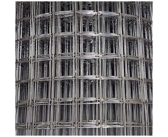 Сварная оцинкованная сетка КБР диаметр проволоки 1.2мм, ячейка 20x20мм, 1-25м KBR20201225ZNA – изображение 4