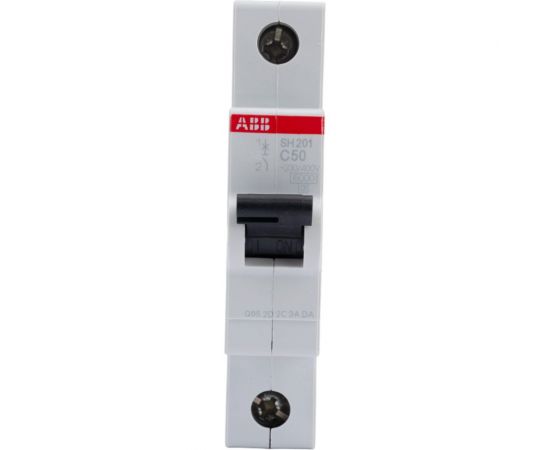 Автоматический выключатель ABB SH201 однополюсный, 50А, С, 6.0кА 2CDS211001R0504 – изображение 4