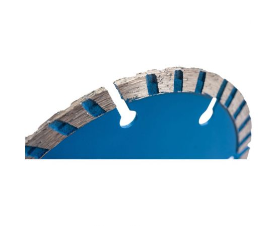 Диск алмазный сегментированный Турбо по бетону/граниту "Эконом" 115x22.23x7 мм Makita D-41420 – изображение 4