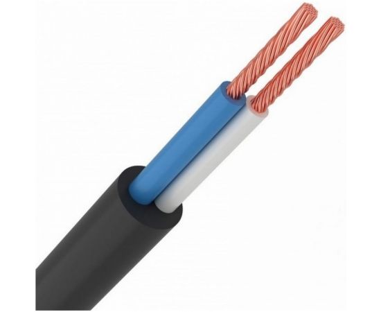 Провод ПВС АЛЬФАКАБЕЛЬ 2х1,5 мм черный ГОСТ 20 м 05021 – изображение 5