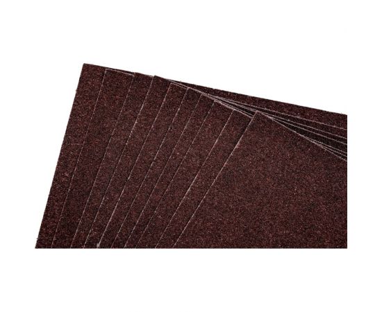 Бумага наждачная на тканевой основе 230х280 мм, Р40, 10 шт TOOLAS 00002914 – изображение 6