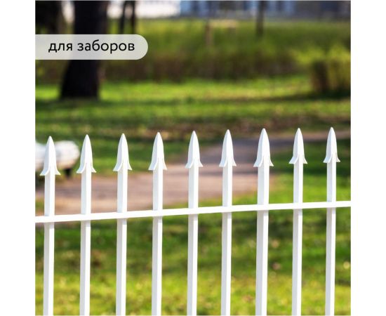 Быстросохнущая грунт-эмаль по металлу Elcon (3 в 1 по ржавчине; матовая; белая; 10 кг) 00-00462650 – изображение 7