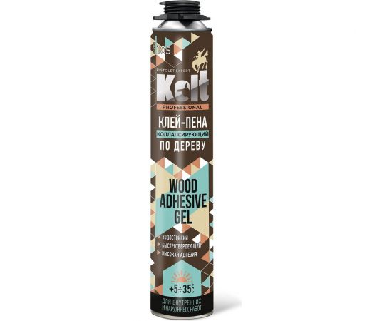 Профессиональный клей-пена для дерева KOLT WOOD 1000 мл K90S14W 