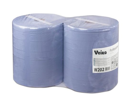 Бумага протирочная 2шт 1000листов в рулоне 33x35 см 2-слойная VEIRO PROFESSIONAL Comfort 