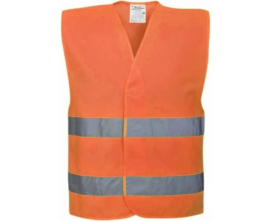 Аварийный сигнальный жилет DolleX, оранжевый со световозвращающими элементами, размер XXL ZS-602XLO 