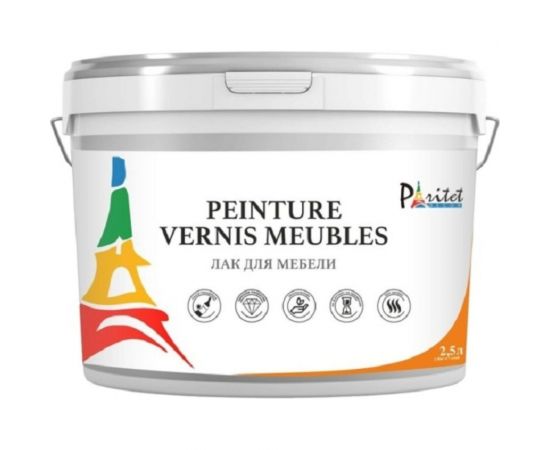 Лак для мебели Paritet vernis meubles 2,5 л PD-041 