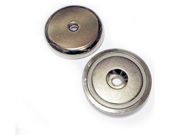 Магнитное крепление с зенковкой Проф-магнит А42, сцепление 37 кг, 2 шт. PMYP-A-42 