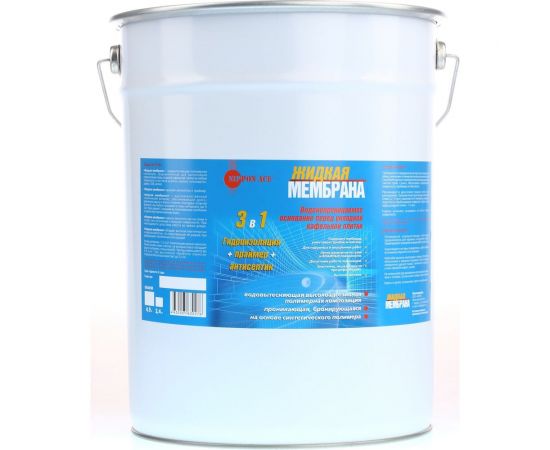 Жидкая мембрана Nippon Ace водовытесняющая полимерная композиция, ведро 20 литров LM-200-269 