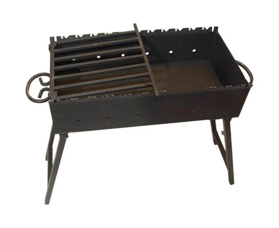 Складной мангал SevenBerg мс600 сталь 3 мм, с полкой-решеткой для гриля 4687202999736 