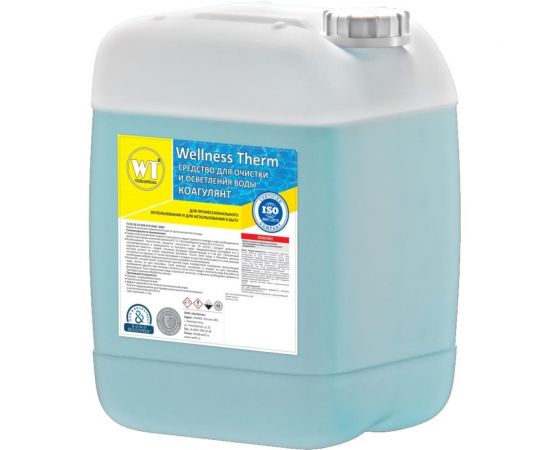 Средство для очистки и осветления воды Wellness Therm Коагулянт 10 литров 312606 