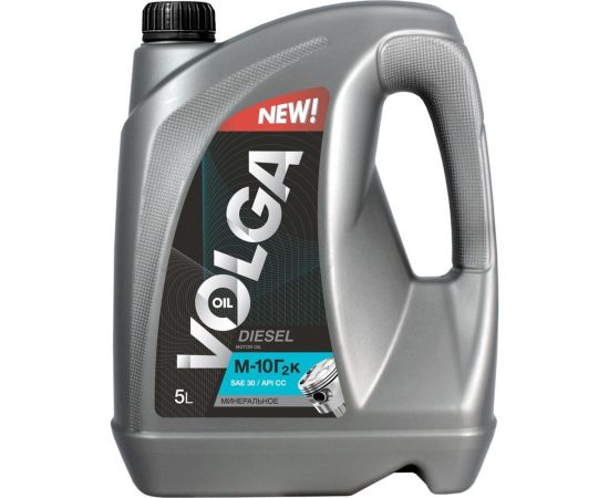 Минеральное моторное масло Волга-Ойл М-10Г2К 5 л 800810 