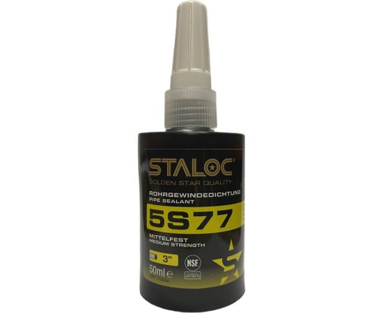 Резьбовой анаэробный герметик STALOC средней прочности, 5s77, 50 мл 104409012 – изображение 2