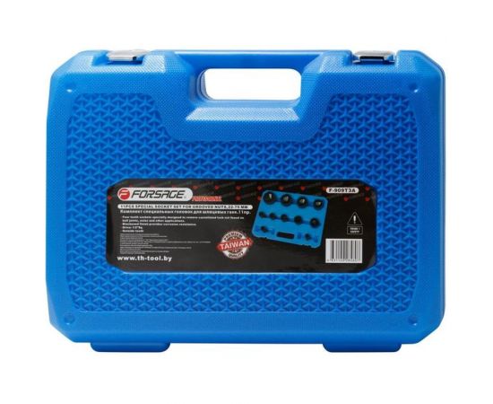 Набор специальных головок для шлицевых гаек Forsage 11 предметов, в кейсе F-909T3A – изображение 2