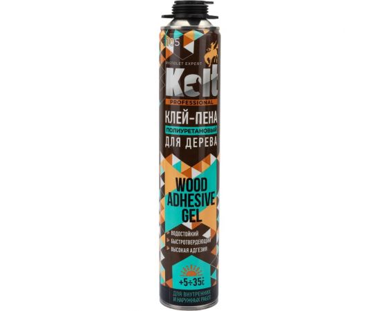 Профессиональный клей-пена для дерева KOLT WOOD 1000 мл K90S14W – изображение 2