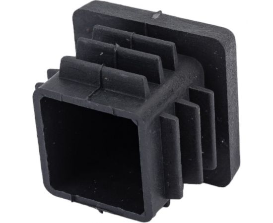 Внутренняя заглушка для трубы Tech-Krep 30x30 мм, черный пластик, 4 шт. пакет 155031 – изображение 3