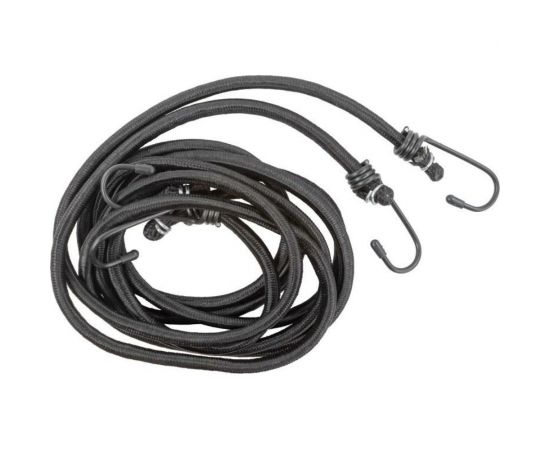 Платформенная складная тележка с телескопической ручкой + набор эластичных шнуров Forsage (в разложенном виде: 57x30x101 см, в сложенном: 47x30x12 см, г/п 180 кг) f-l011 52378 – изображение 3