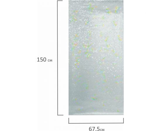 Самоклеящаяся пленка на окно DASWERK Витраж статическая, без клея, солнцезащитная, 67.5x150 см 607969 – изображение 4