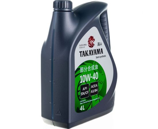 Моторное масло TAKAYAMA SAE 10W-40, API SN/CF, 4 л, пластик 605517 – изображение 5