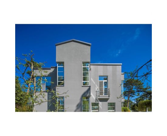 Фасадная колерованная краска BRITE PROFESSIONAL серая RAL 7040, матовая, ведро 9 л/13.4 кг О05685 – изображение 7