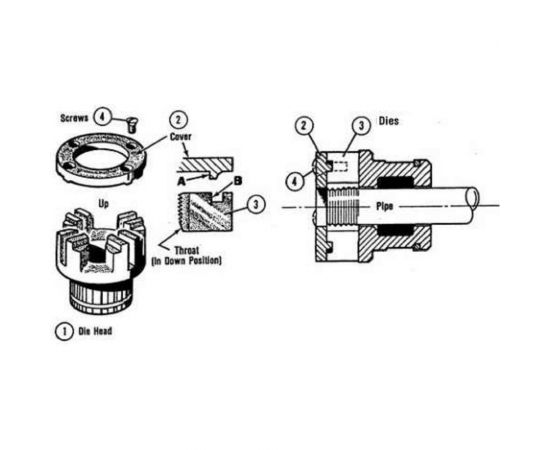 Резьбонарезной клупп HONGLI SQ30A HSS 306210 – изображение 7