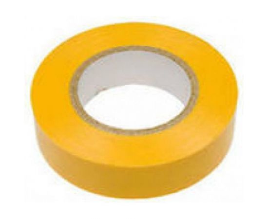 Изолента РОССНА пвх, 15 мм, желтая Р861343 