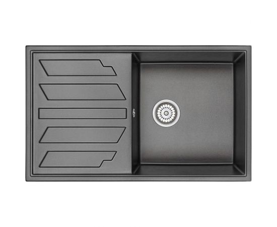 Мойка для кухни GRANULA 8601bl 
